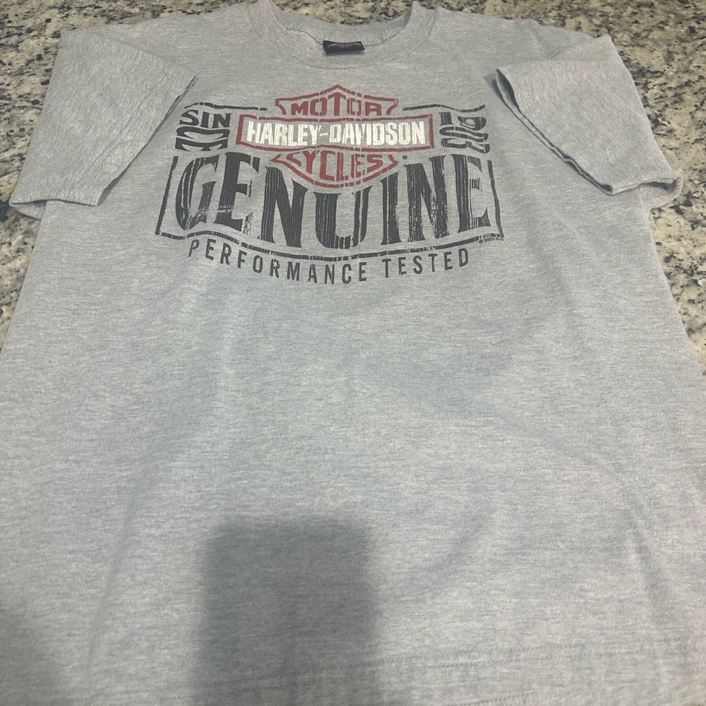 Harley-Davidson Gray T-Shirt for Men/Women